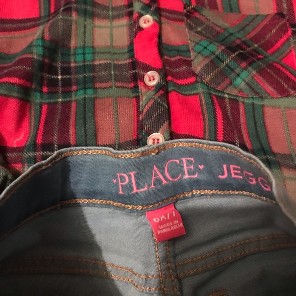 Little girls jeans and top - Picture 4 of 4